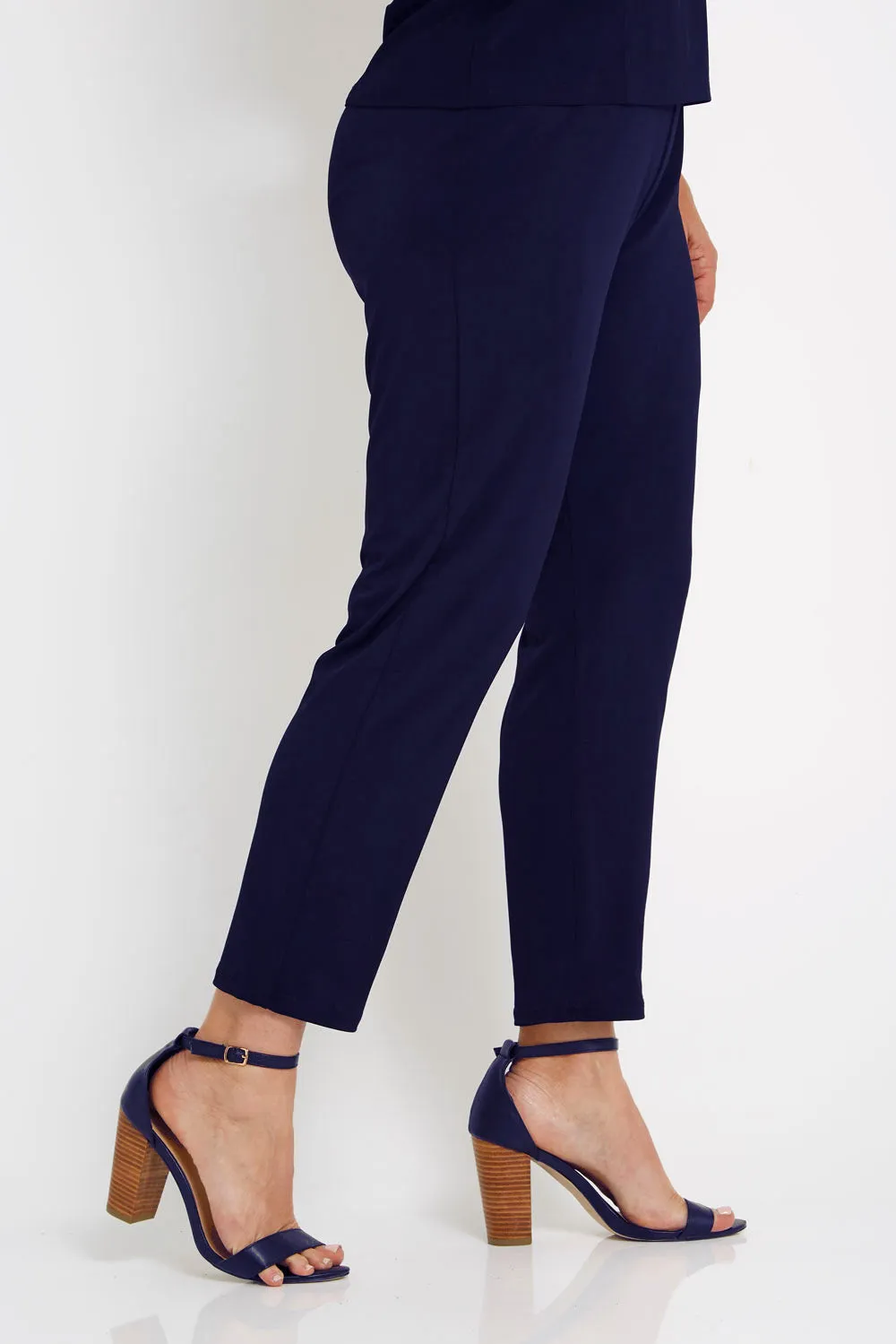 Gianna Pants Petite - Navy