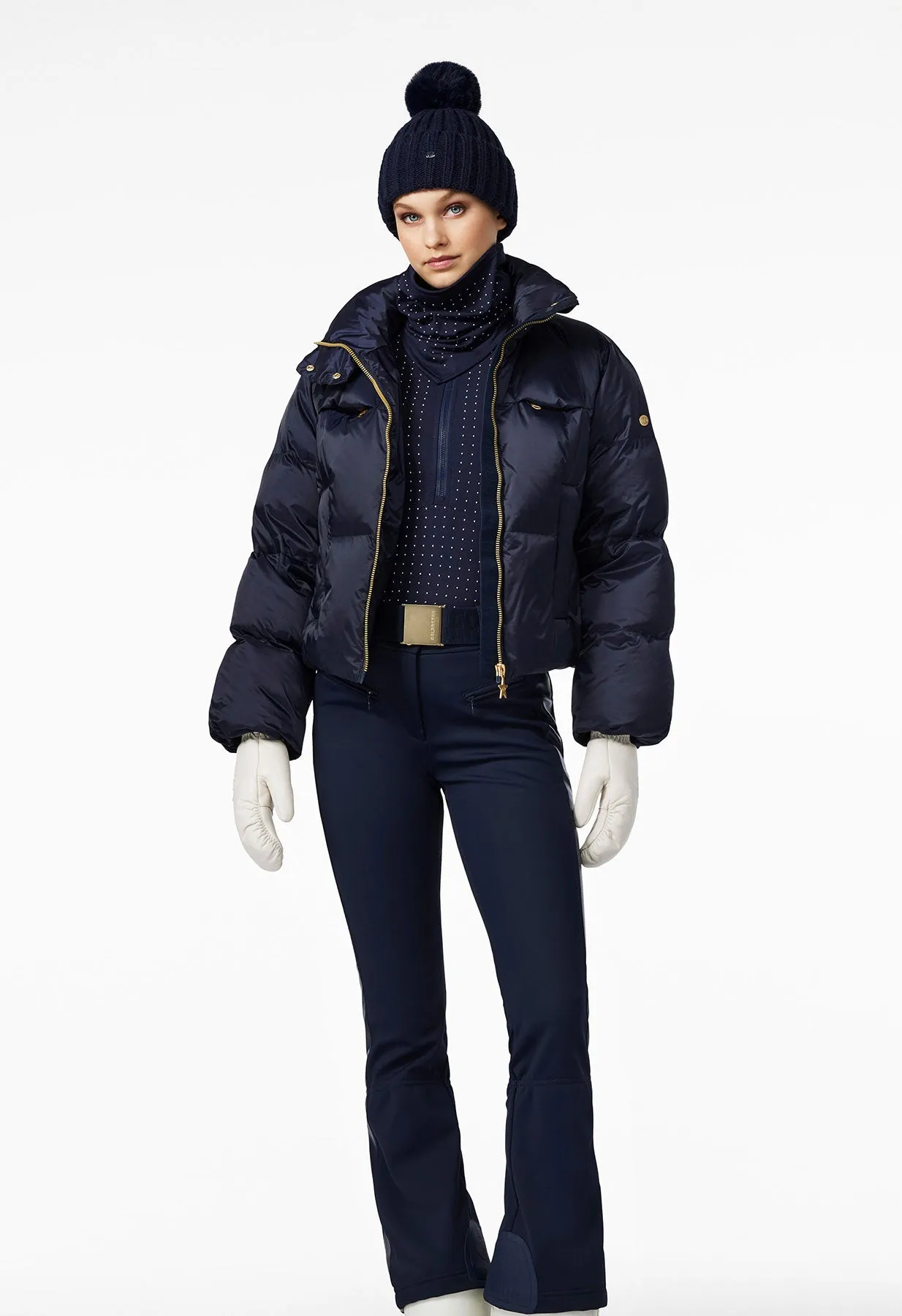 Goldbergh Queenie Down Ski Jacket in French Navy