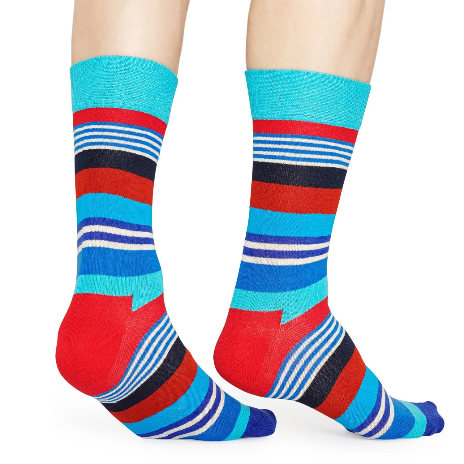 Happy Socks Men's Crew Socks - Stripe