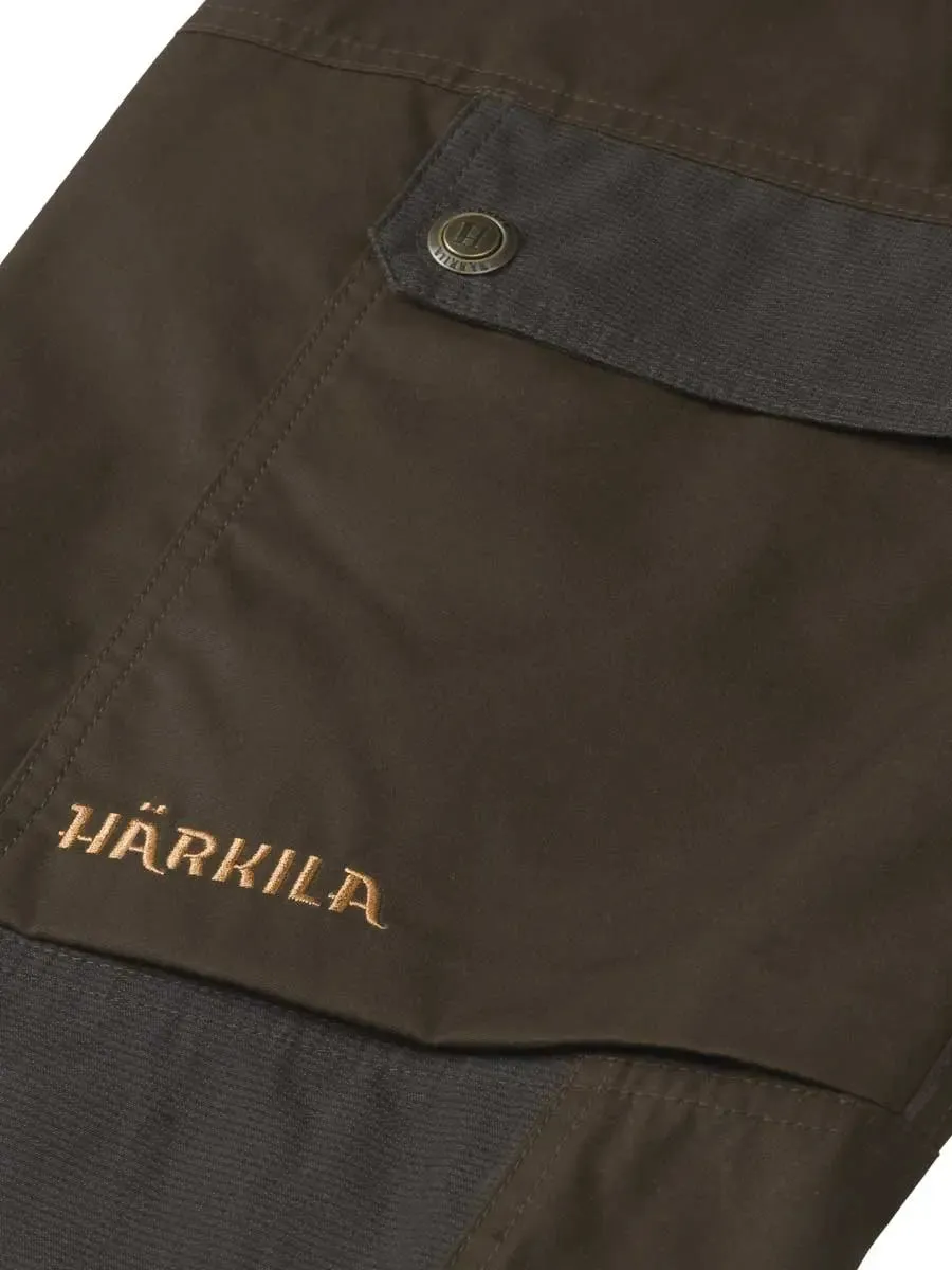 HARKILA Asmund Trousers - Mens - Willow Green & Shadow brown