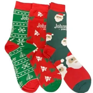 Holiday Socks Set of 3