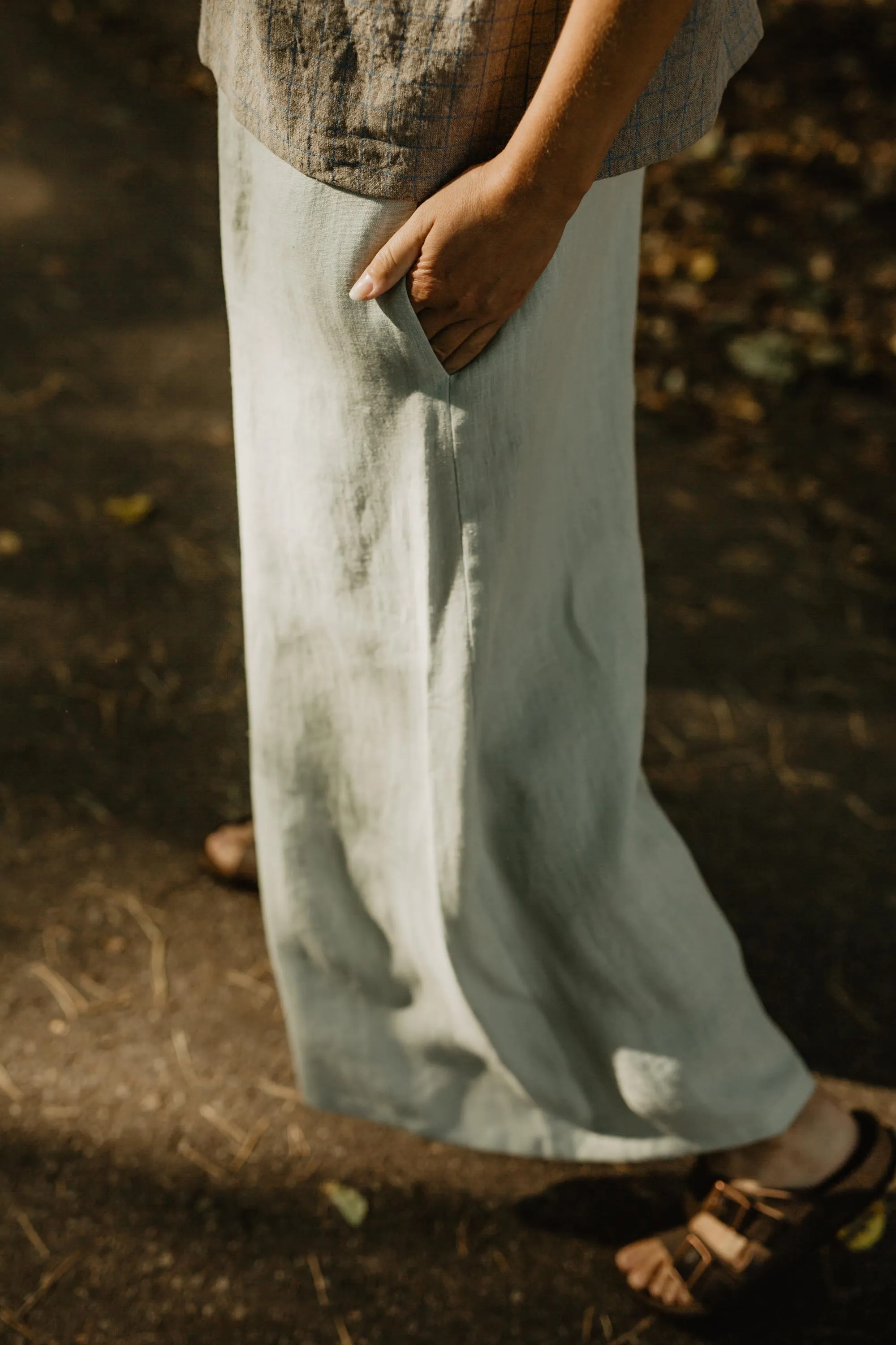 Isabella Wide Linen Pants