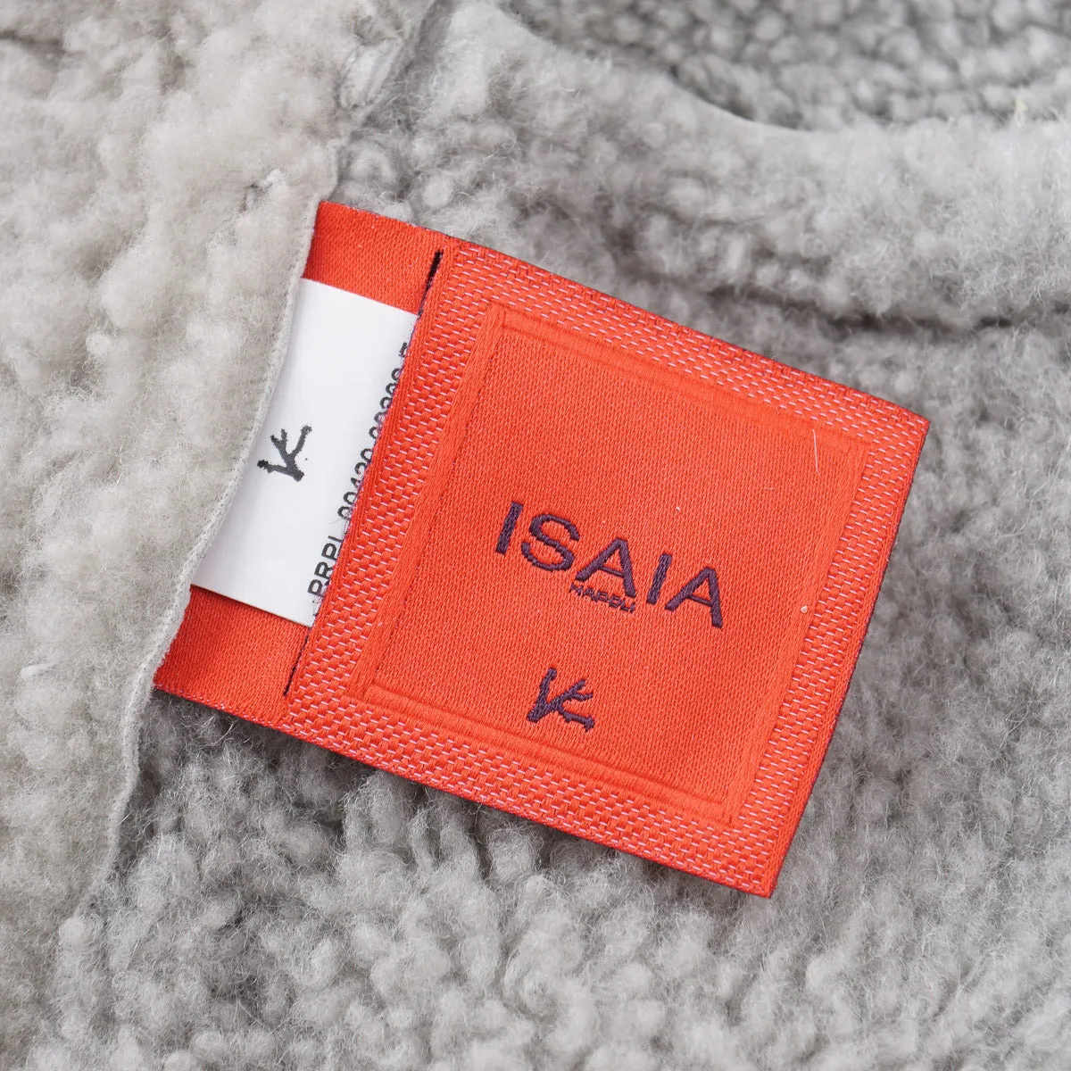 Isaia Plush Lambskin Shearling Coat