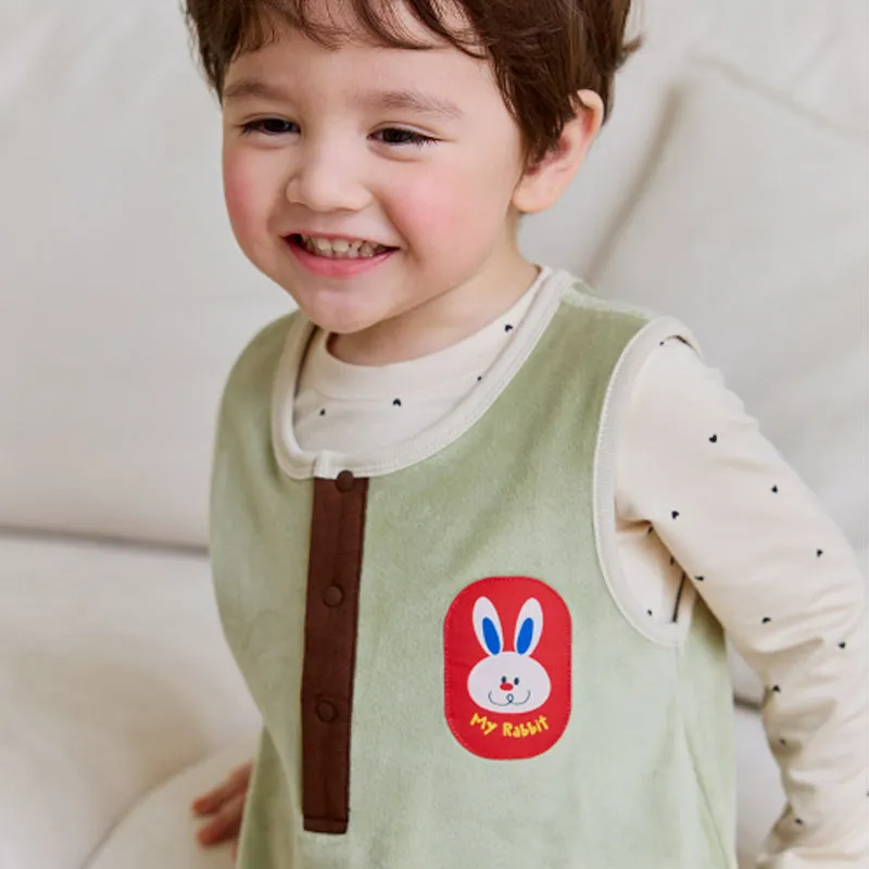 Kids Long Sleeping Vest - My Rabbit