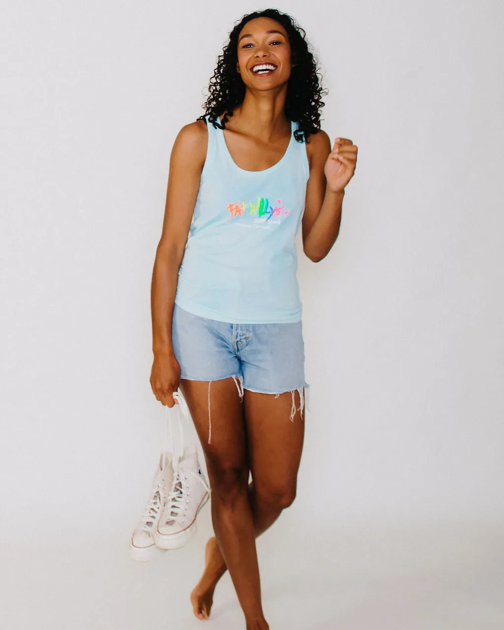 Ladies Vest Caribbean Blue