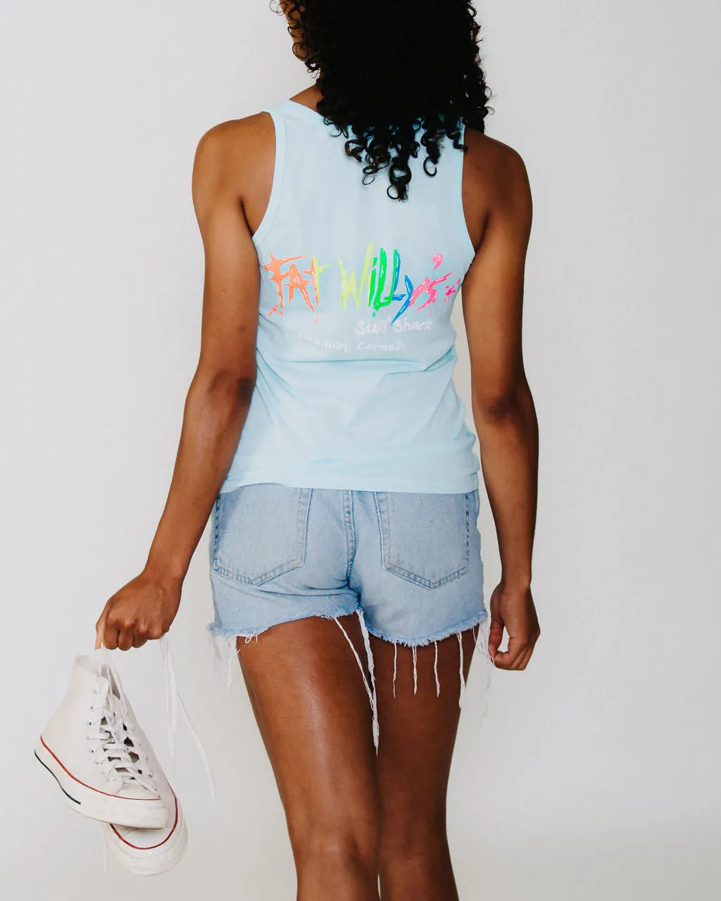 Ladies Vest Caribbean Blue