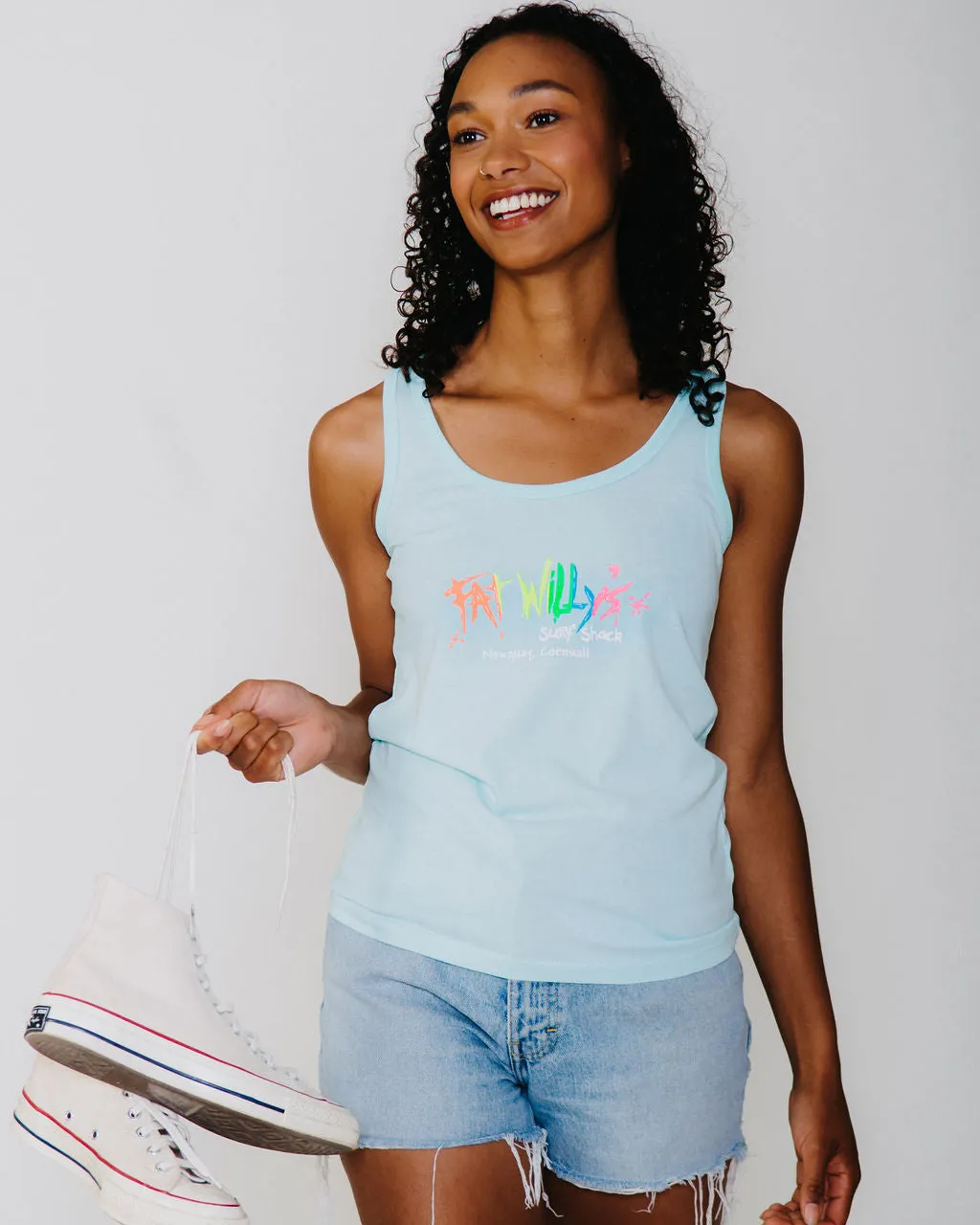 Ladies Vest Caribbean Blue