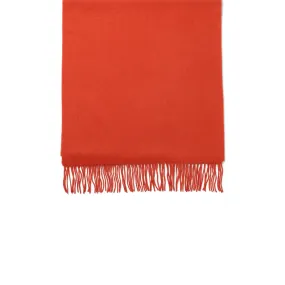 Lambswool Ladies Scarf - Orange by Failsworth