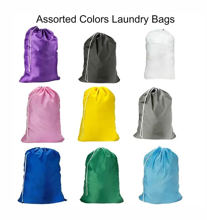 Large 29"X40" Laundry Bag Washable Heavy Duty Locking Drawstring Bag (5 Pack)