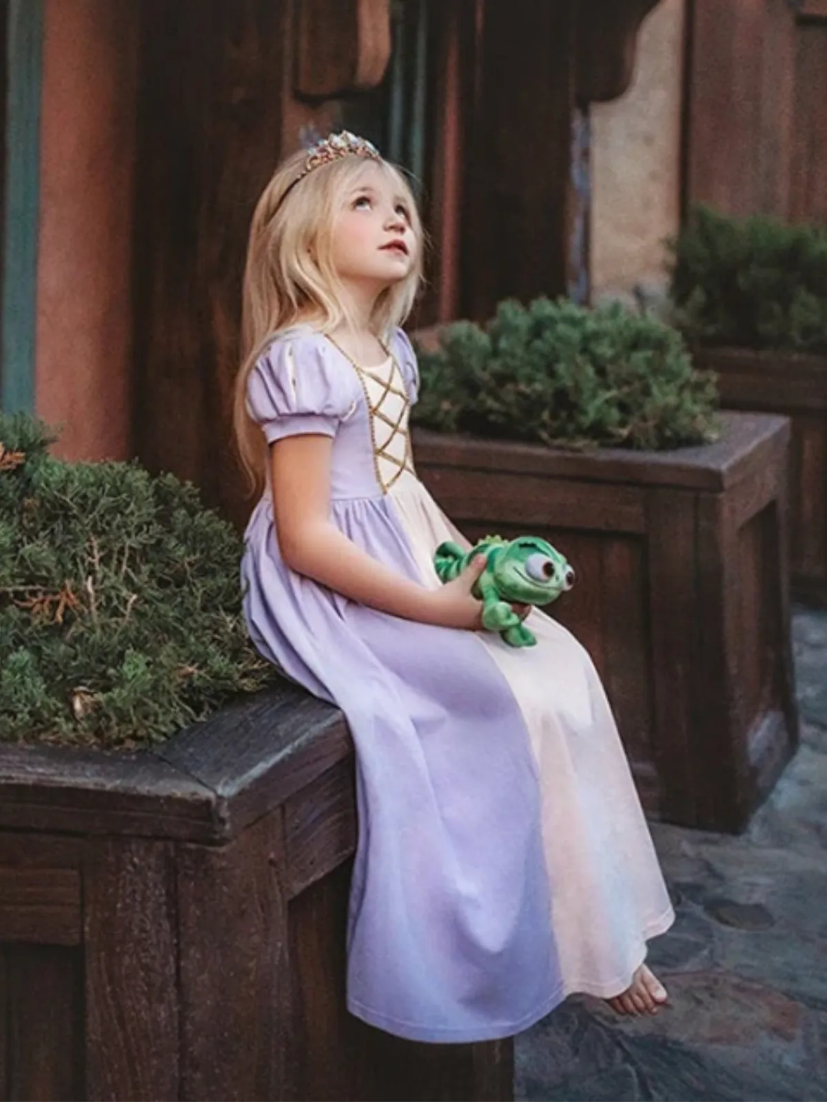 Let Your Hair Down Princess Inspired Dress