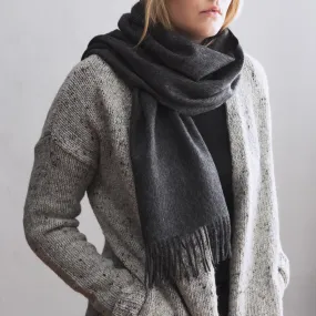 Limon Alpaca Scarf [Charcoal]