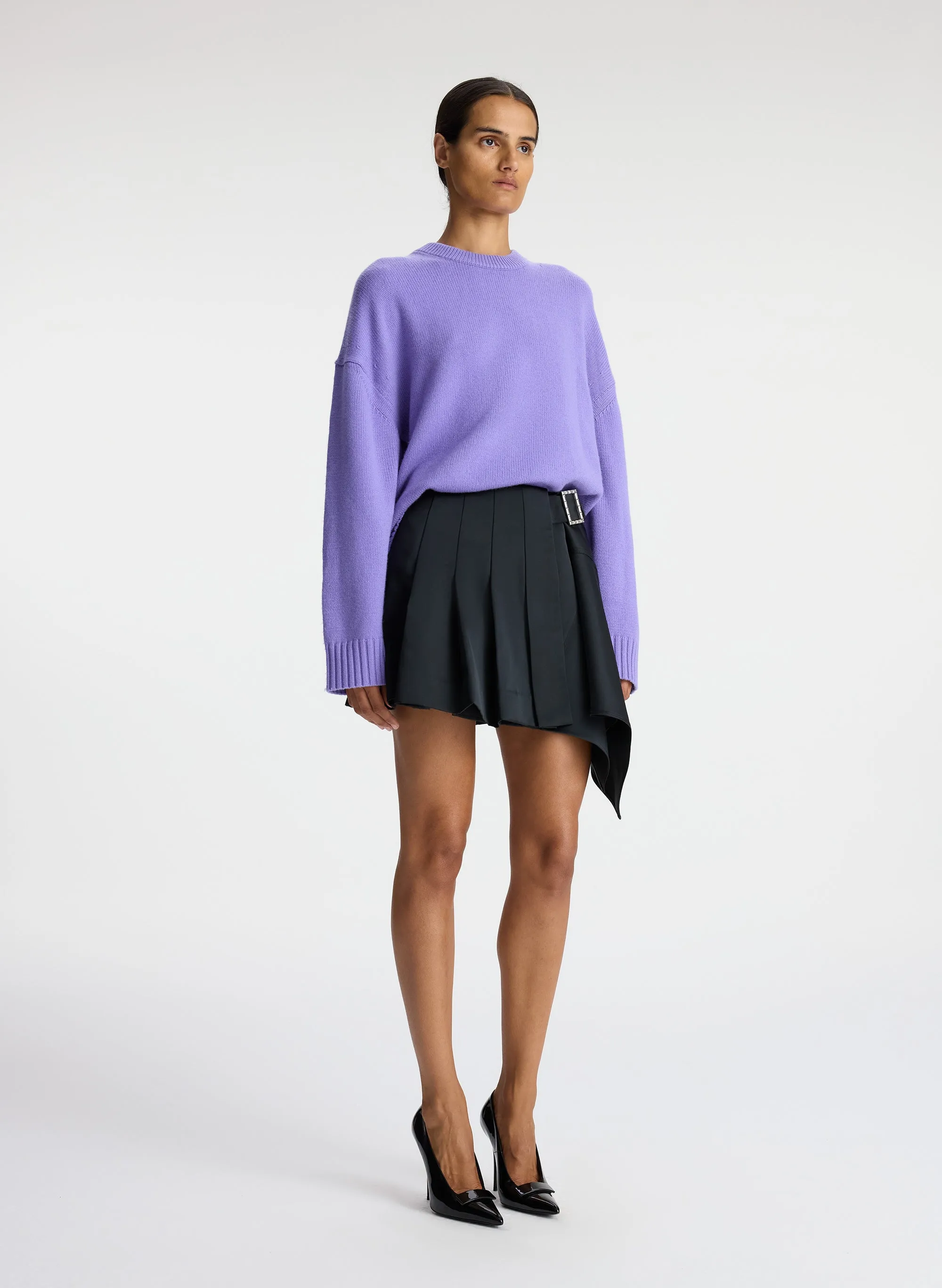 Mara Pleated Mini Skirt