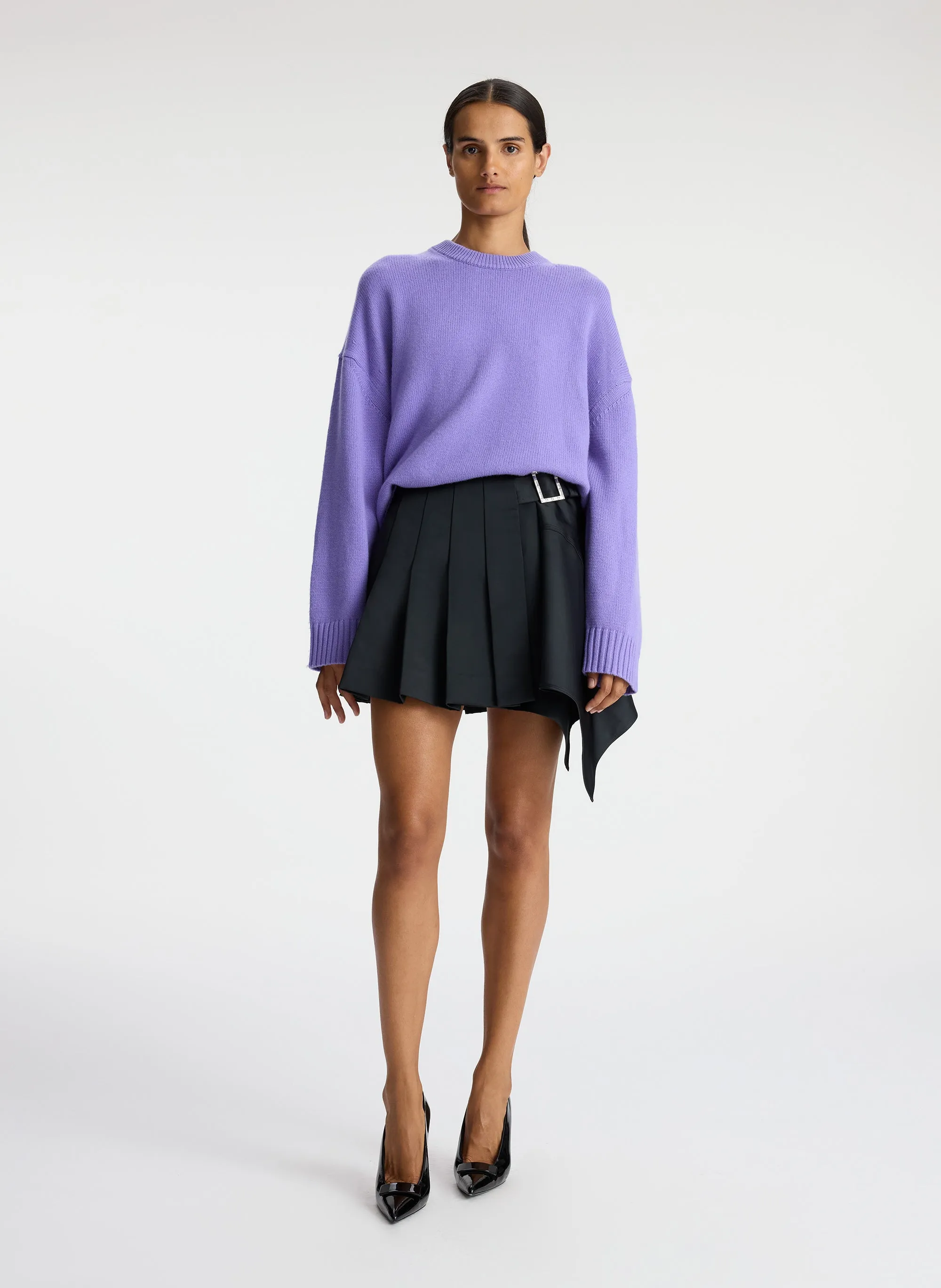 Mara Pleated Mini Skirt