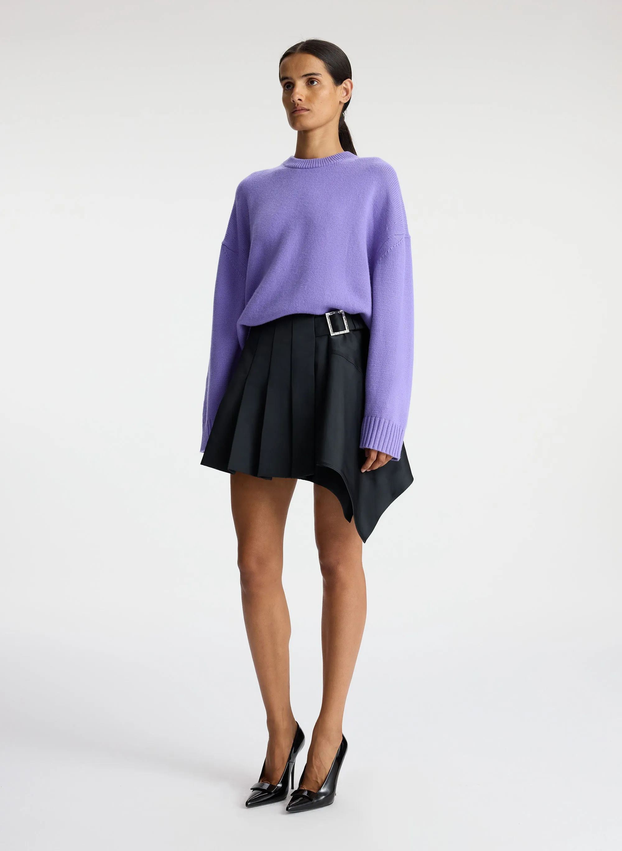 Mara Pleated Mini Skirt