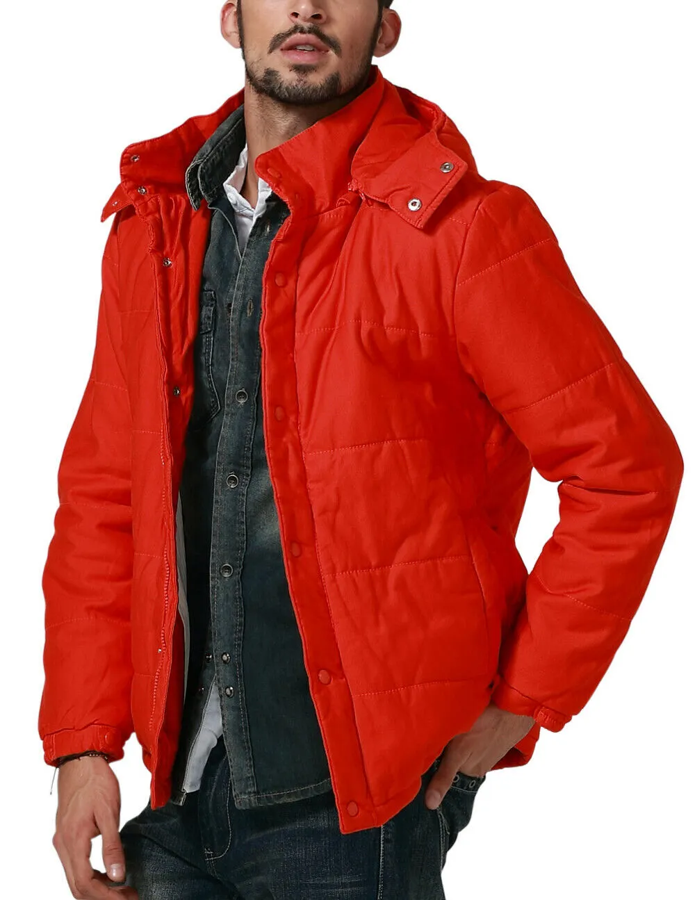 Men quilted jacket military coat windbreaker jacket lightweight small coat G1112