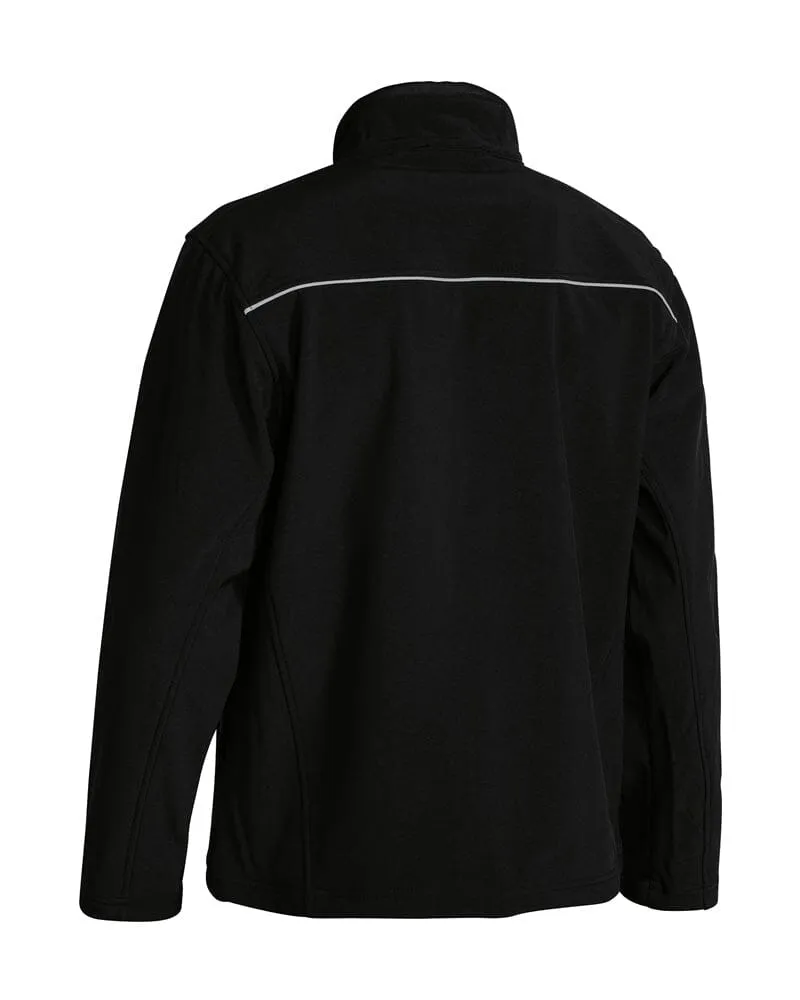 Mens Soft Shell Jacket - Black