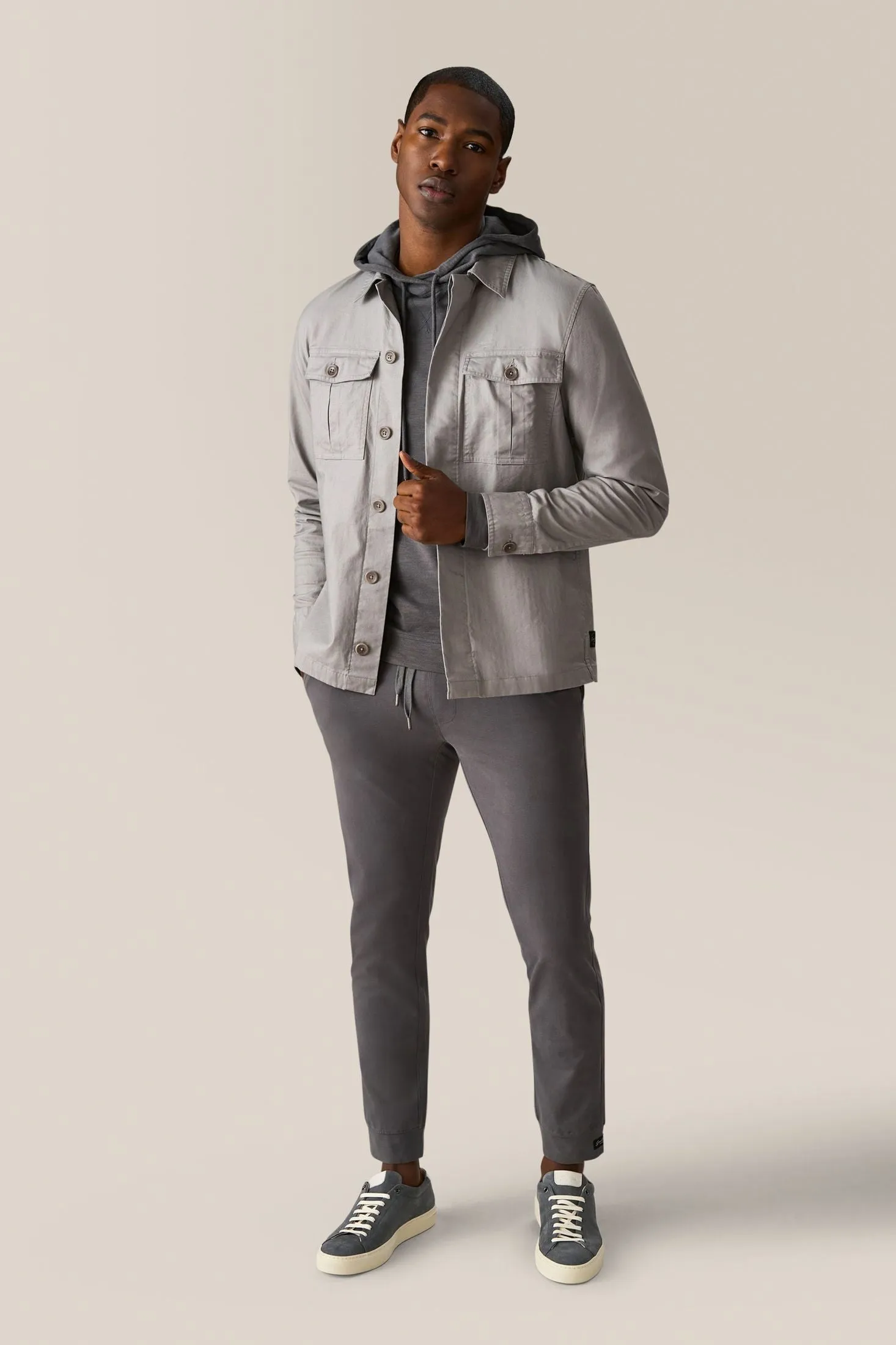 Military Jacket | Responsible Lite-Stretch Cotton