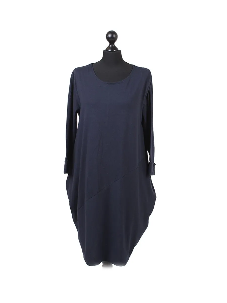 Navy Betty Jersey Dress