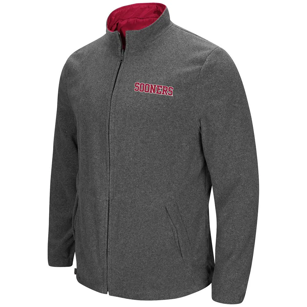 Oklahoma Sooners "Halfback" Reversible Polar Fleece/Rain Jacket