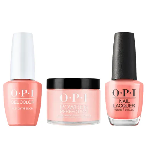 OPI Trio: P005 Flex On The Beach