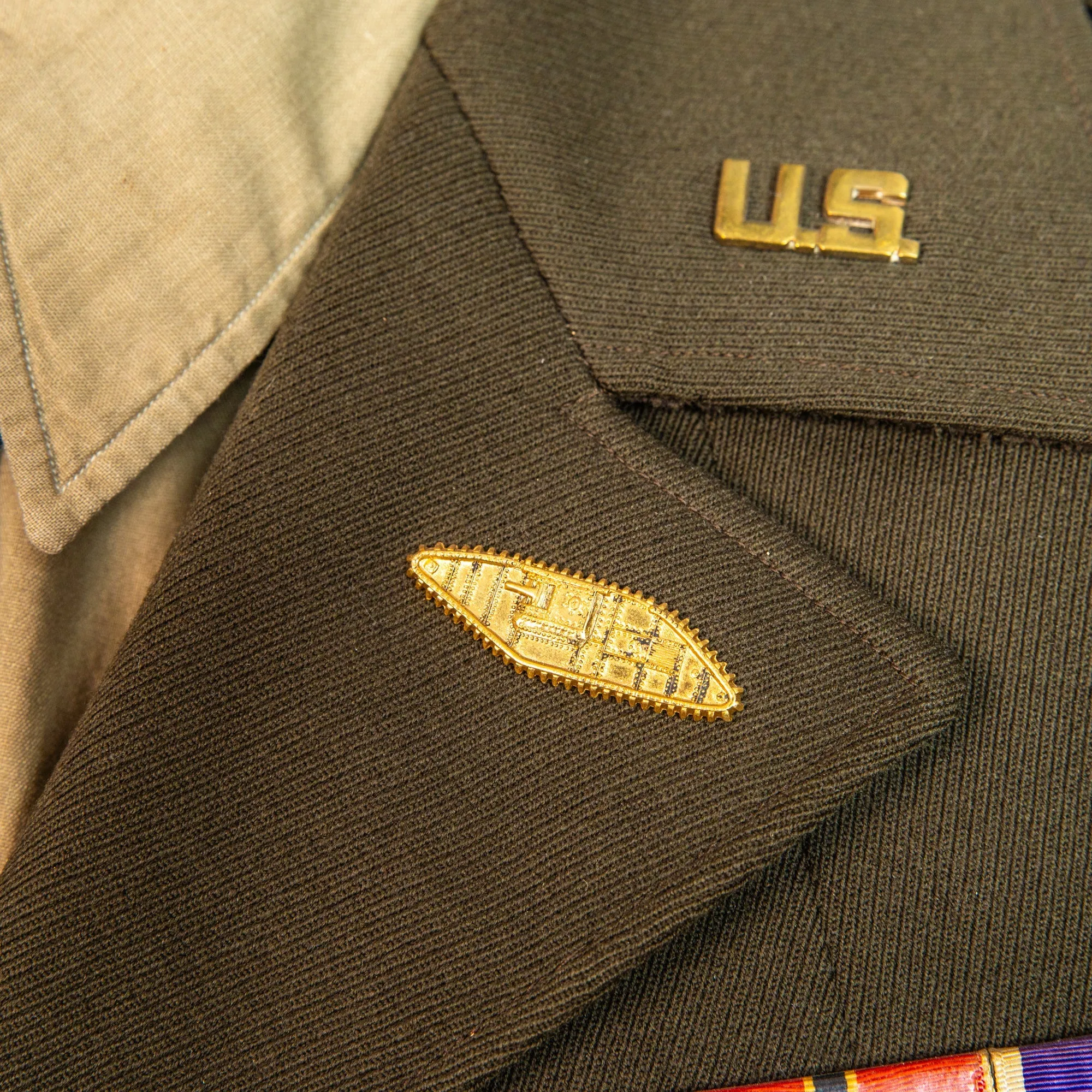 Original U.S. WWII Brigadier General Cornelius M Daly Uniform and Personal Effects Grouping - Formerly A.A.F. Tank Museum Collection