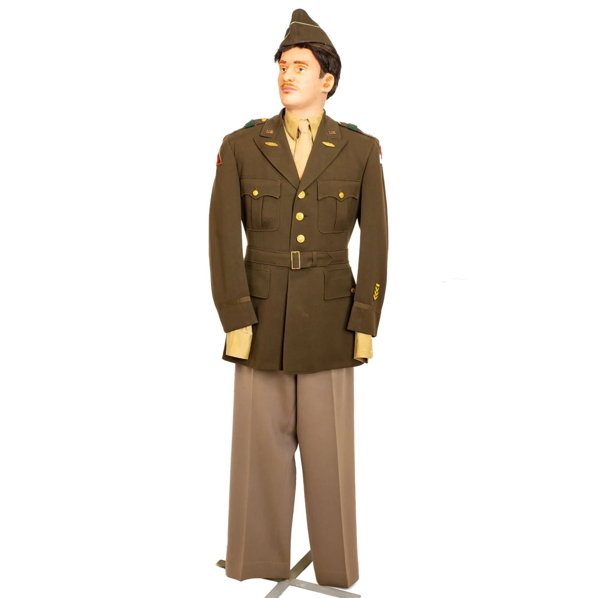 Original U.S. WWII Brigadier General Cornelius M Daly Uniform and Personal Effects Grouping - Formerly A.A.F. Tank Museum Collection