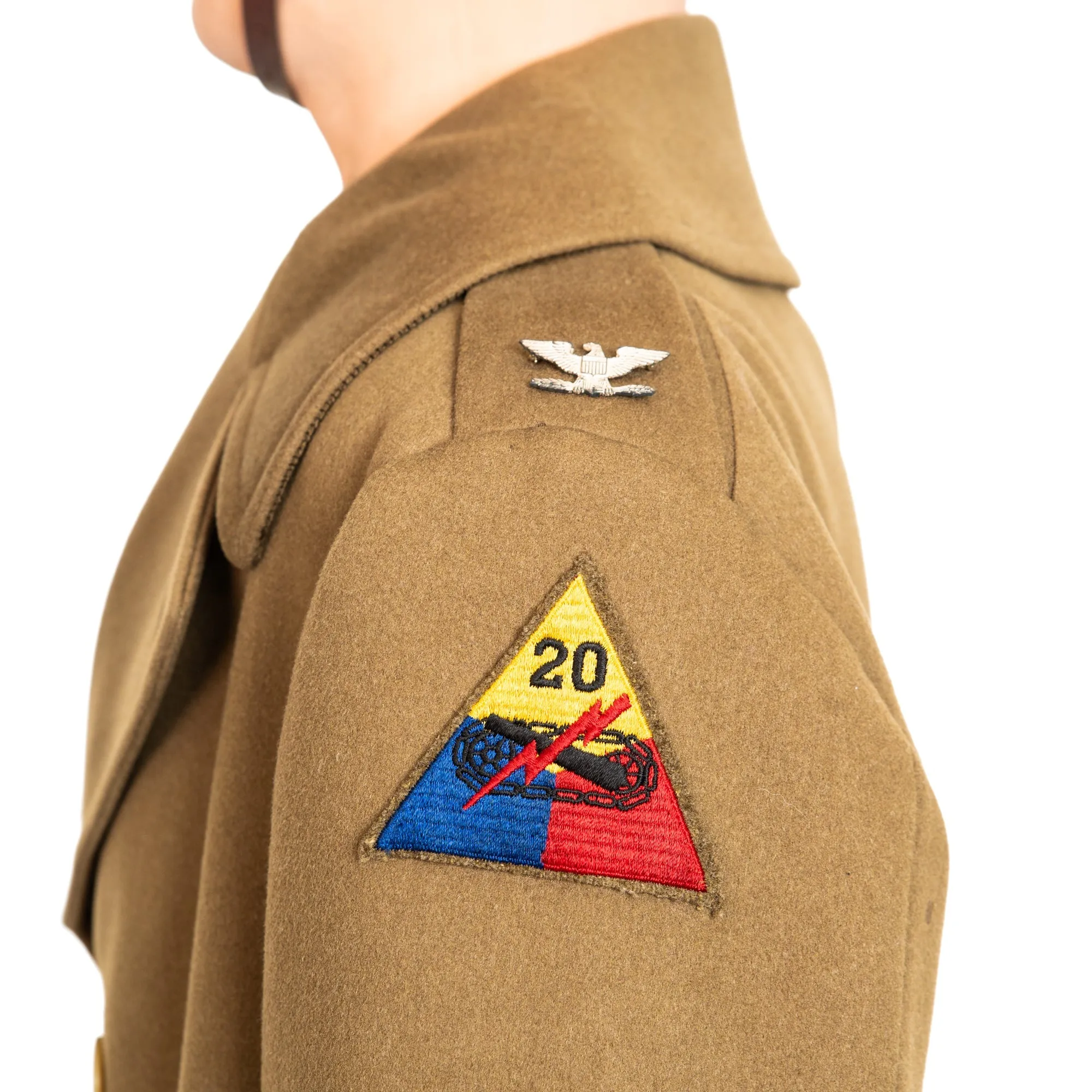 Original U.S. WWII Brigadier General Cornelius M Daly Uniform and Personal Effects Grouping - Formerly A.A.F. Tank Museum Collection