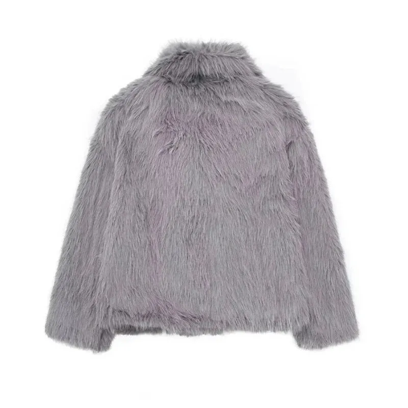 Oversized Cozy Fur Coat