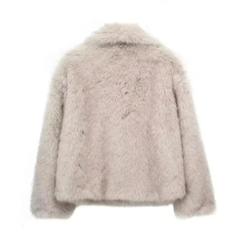 Oversized Cozy Fur Coat