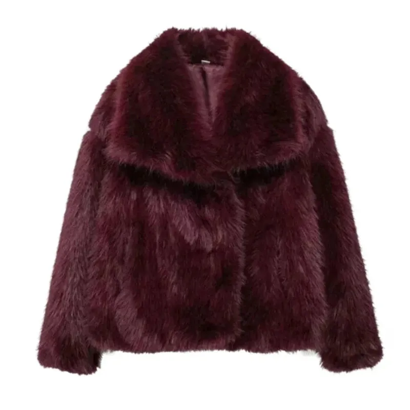 Oversized Cozy Fur Coat