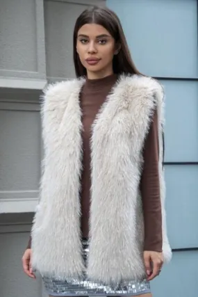 P6158 Terrian Faux Fur Vest