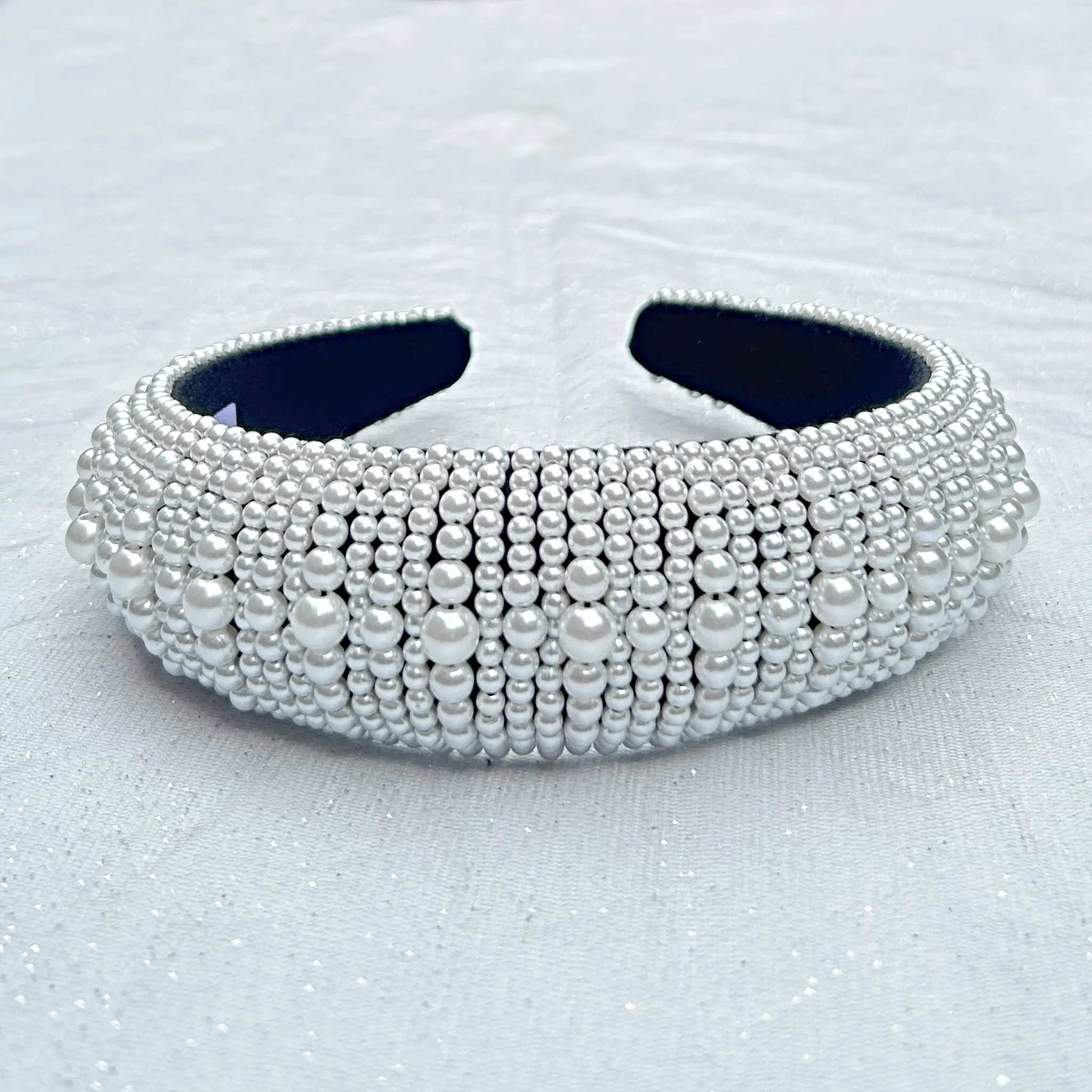 Pearl Padded Headband - Featured on This Morning