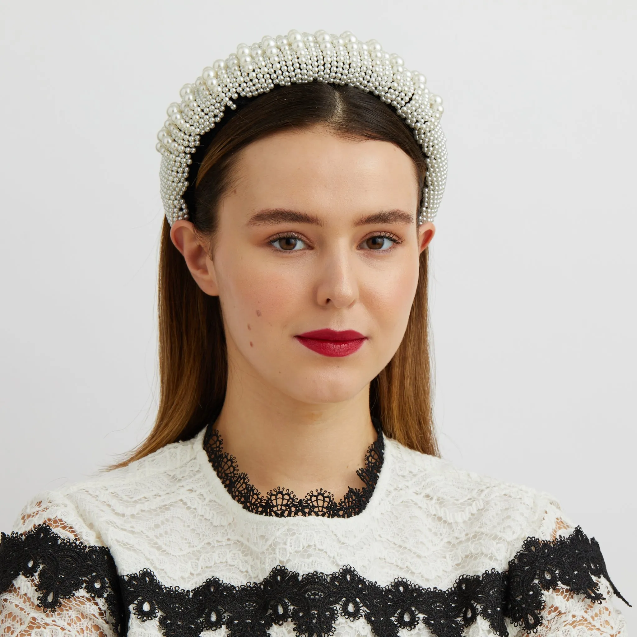 Pearl Padded Headband - Featured on This Morning