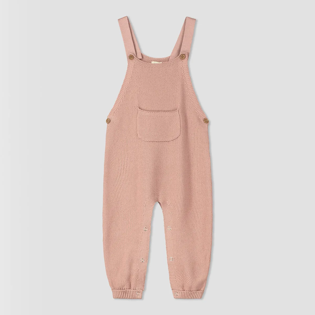 Perran overall in rose knit