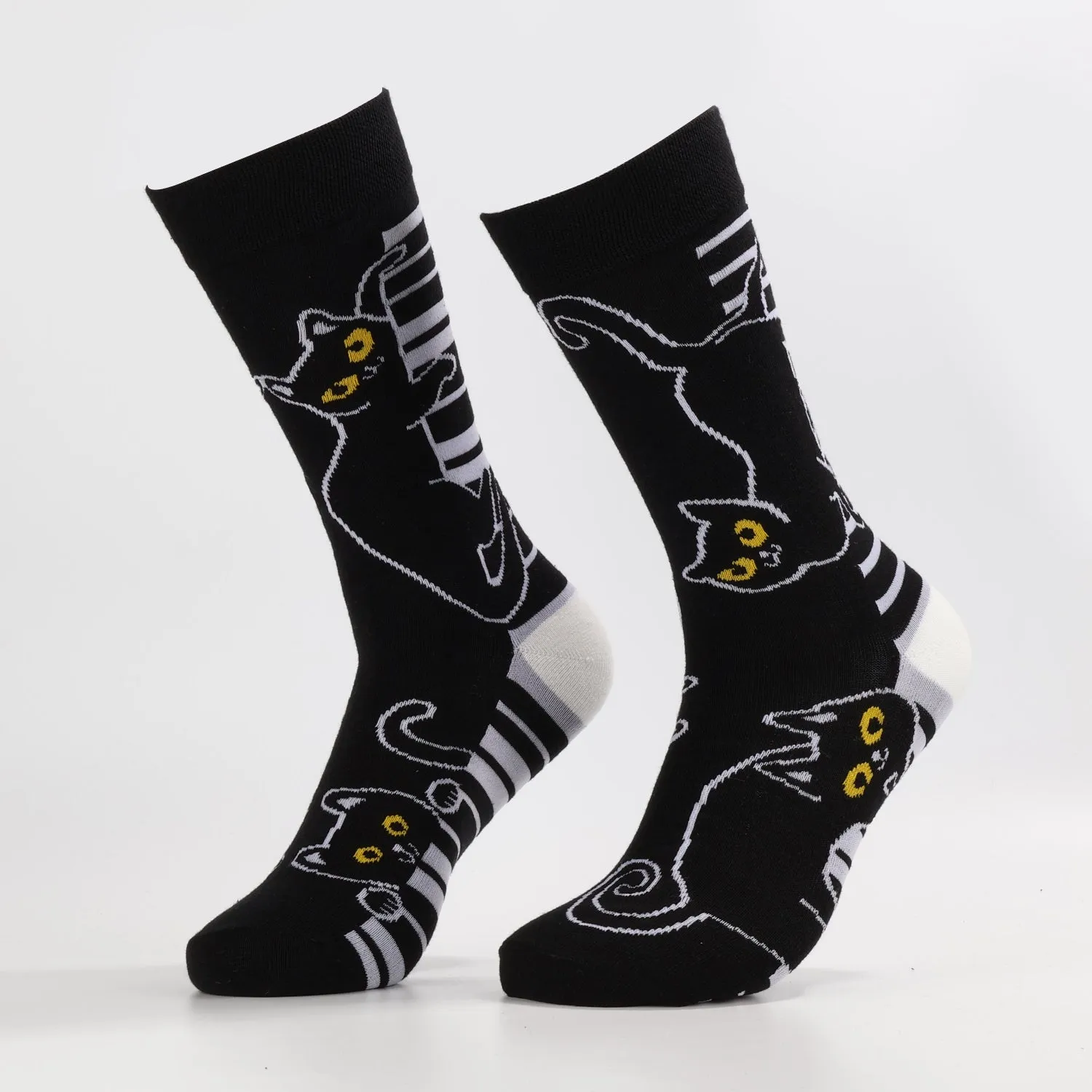 Piano Kitten Socks