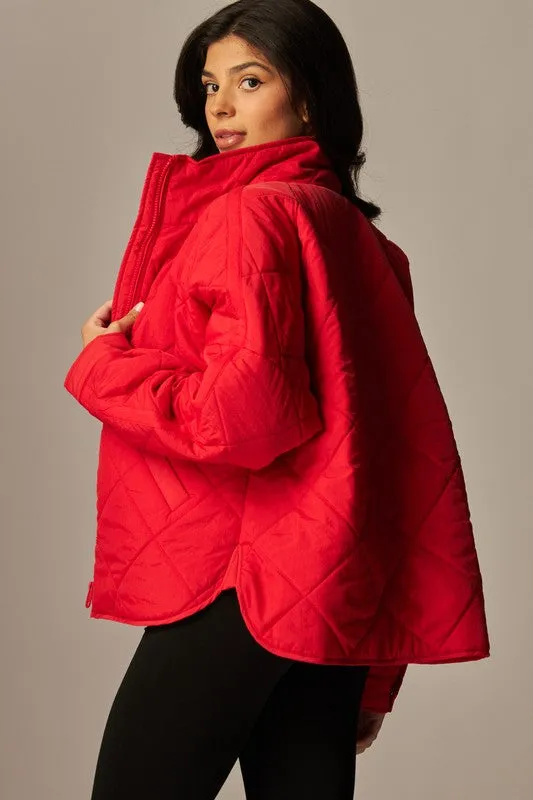 Poppy Performance Quilted Puffer Jacket