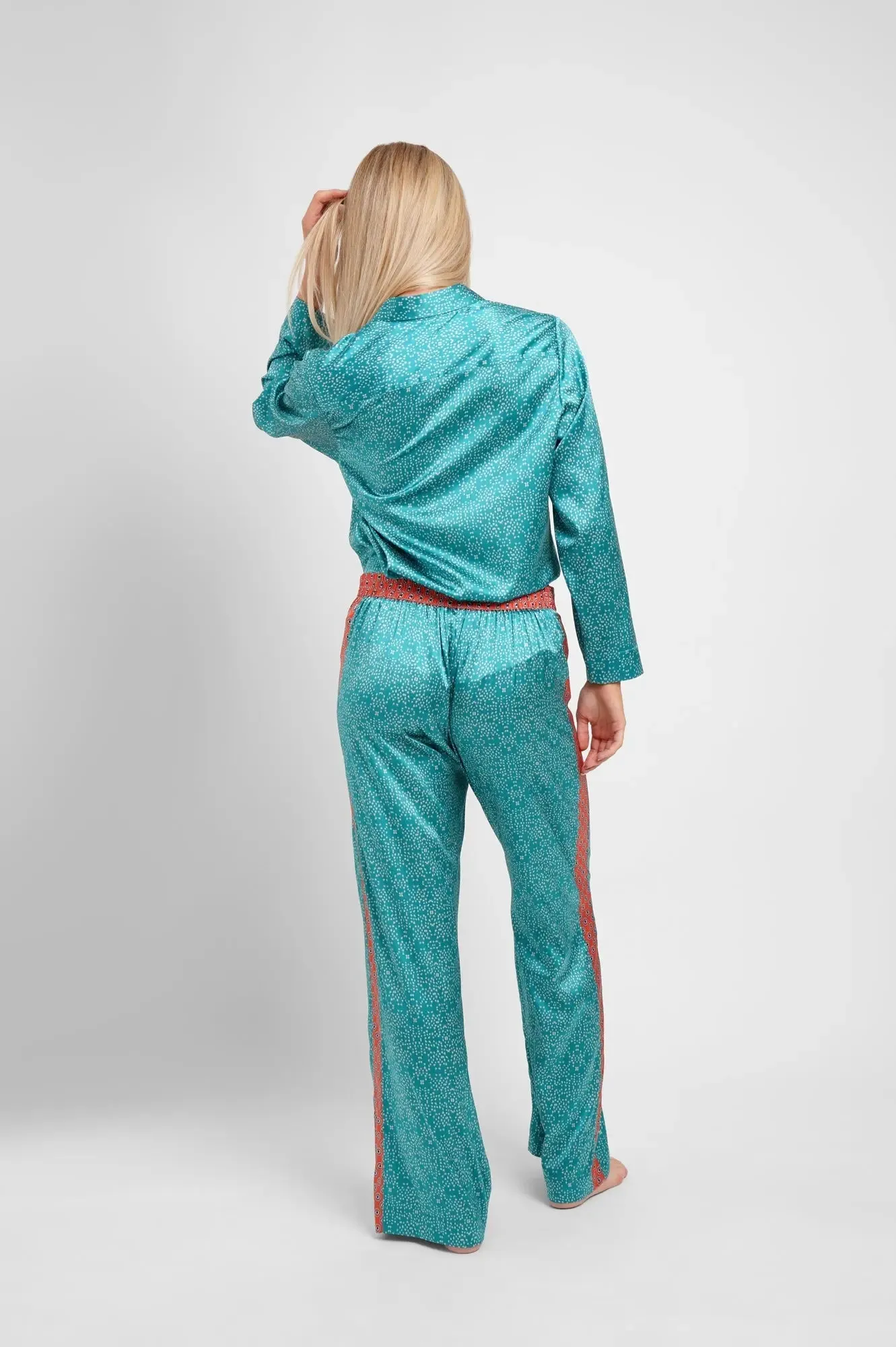 Pyjama Bottoms / "Teal Stars"