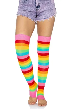 Rainbow Leg Warmers