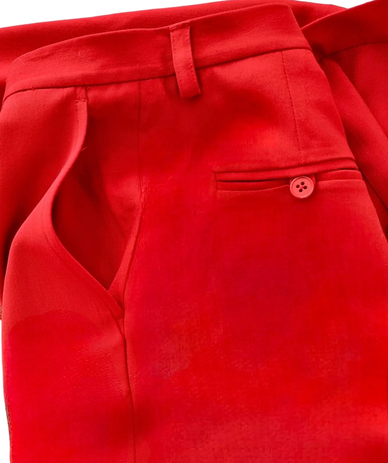 Ralph Lauren Red Vintage Trousers UK 12 US 8 EU 40