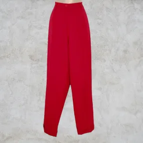 Ralph Lauren Red Vintage Trousers UK 12 US 8 EU 40