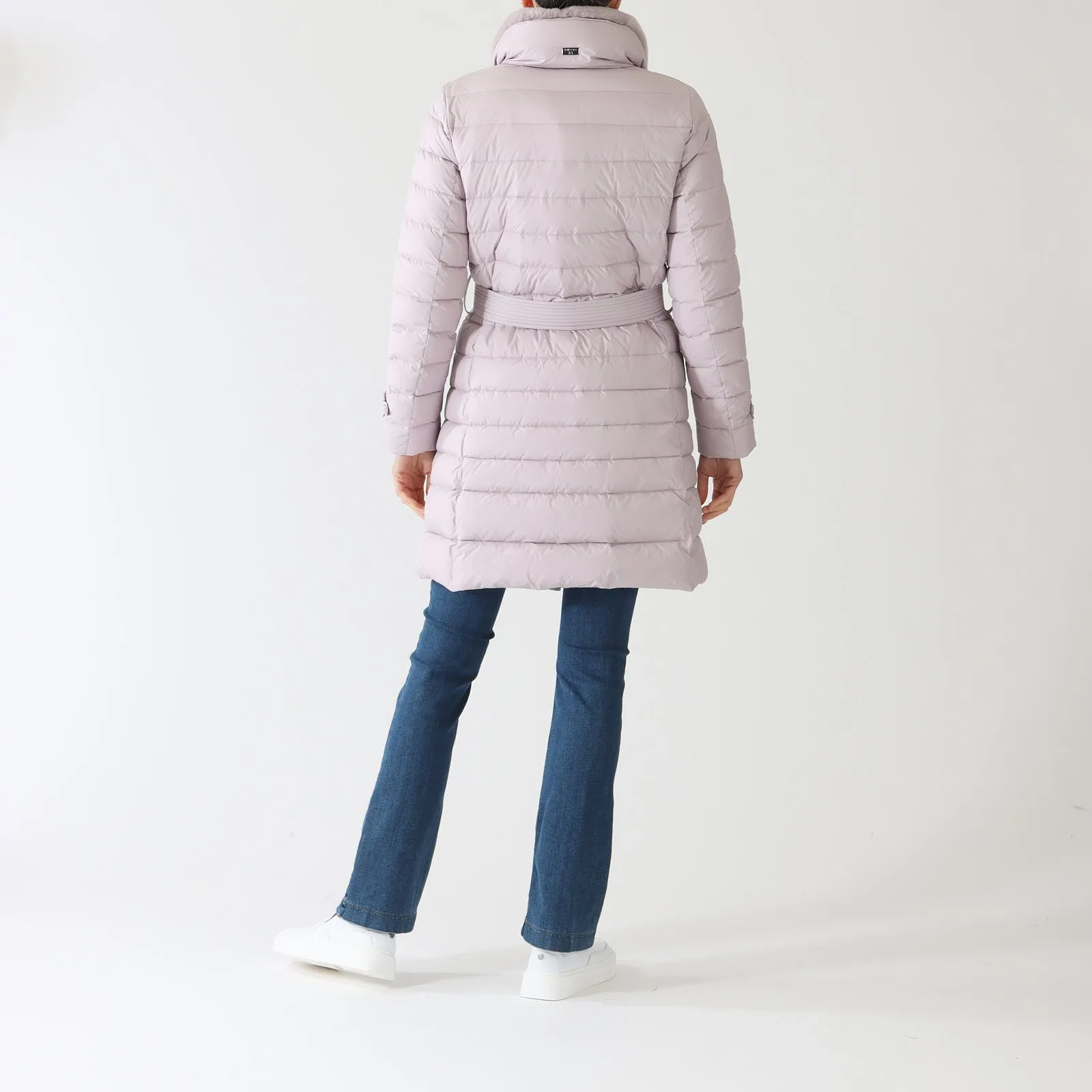 Rosa Faux Fur Collar Down Coat