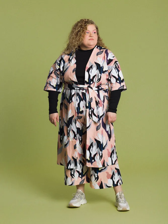 Samara Jacket / Wrap Dress Flowertile