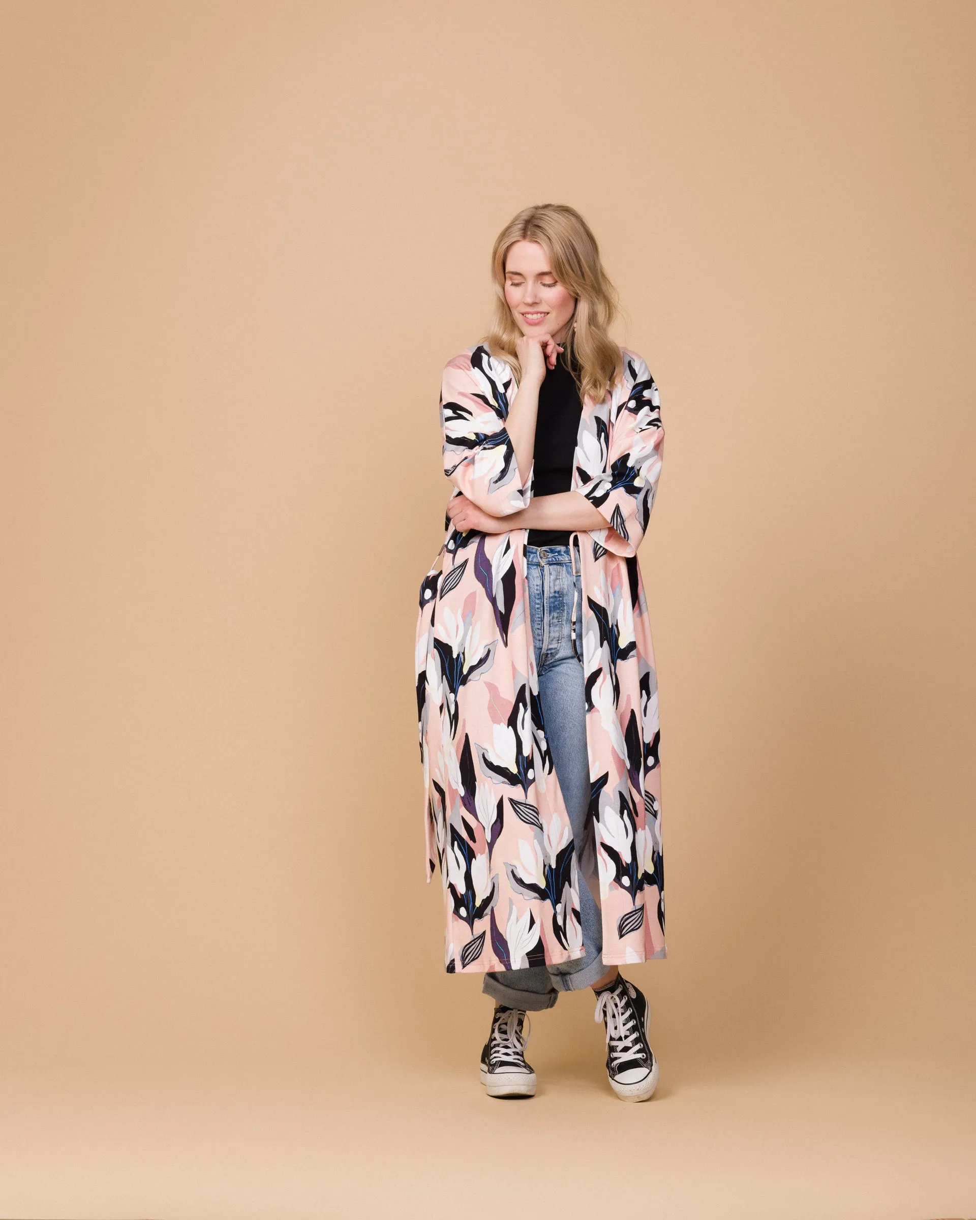 Samara Jacket / Wrap Dress Flowertile