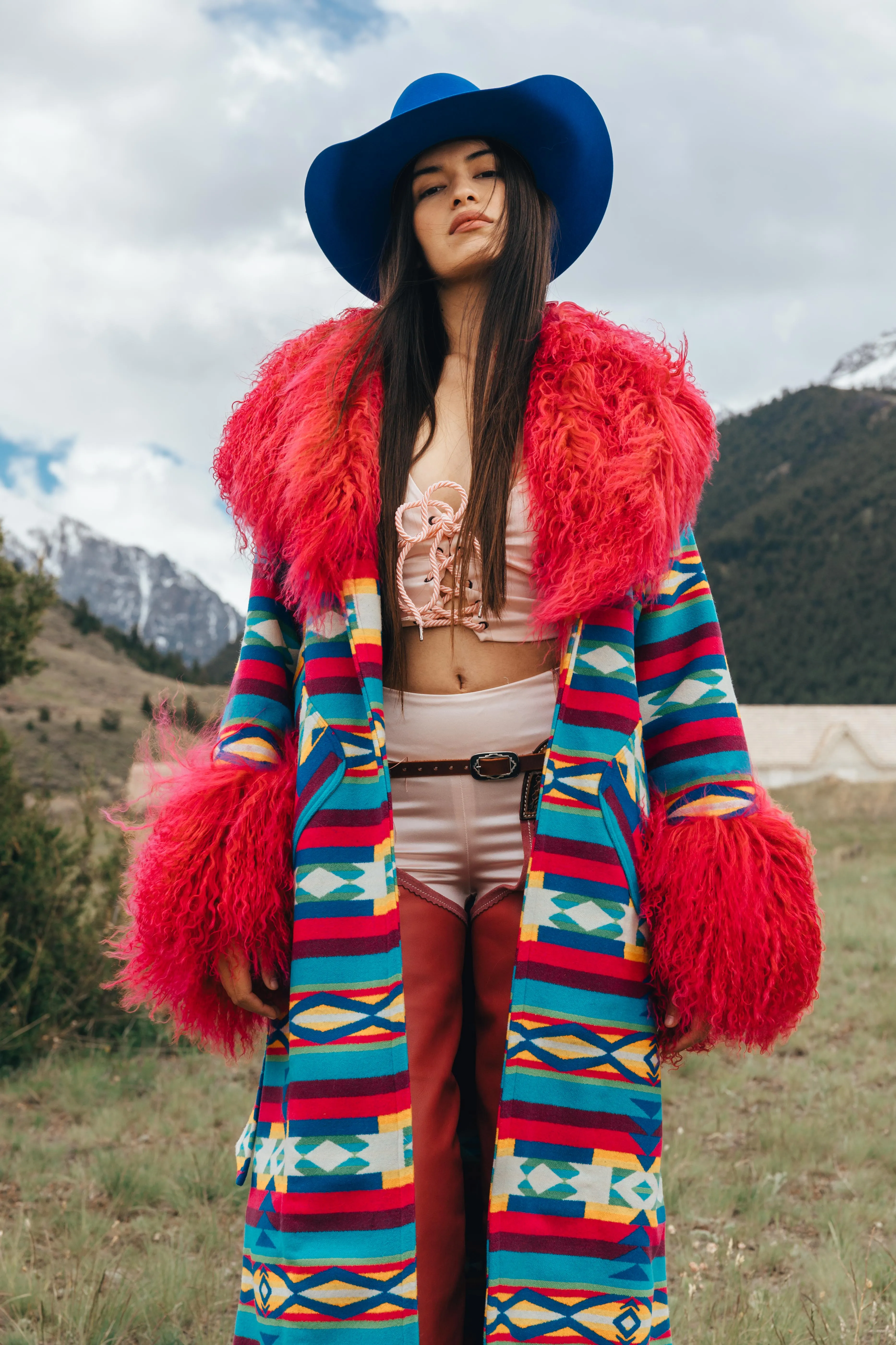 San Gabriel Shearling Duster