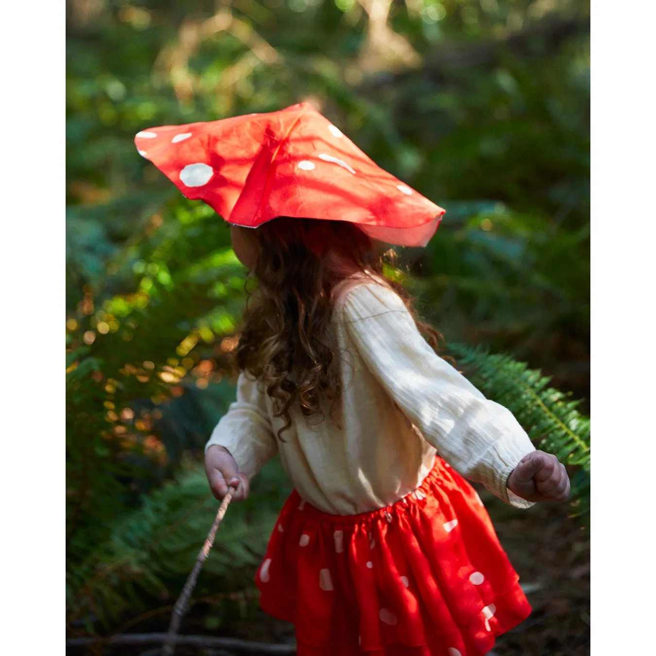 Sarah's Silks Hat - Mushroom