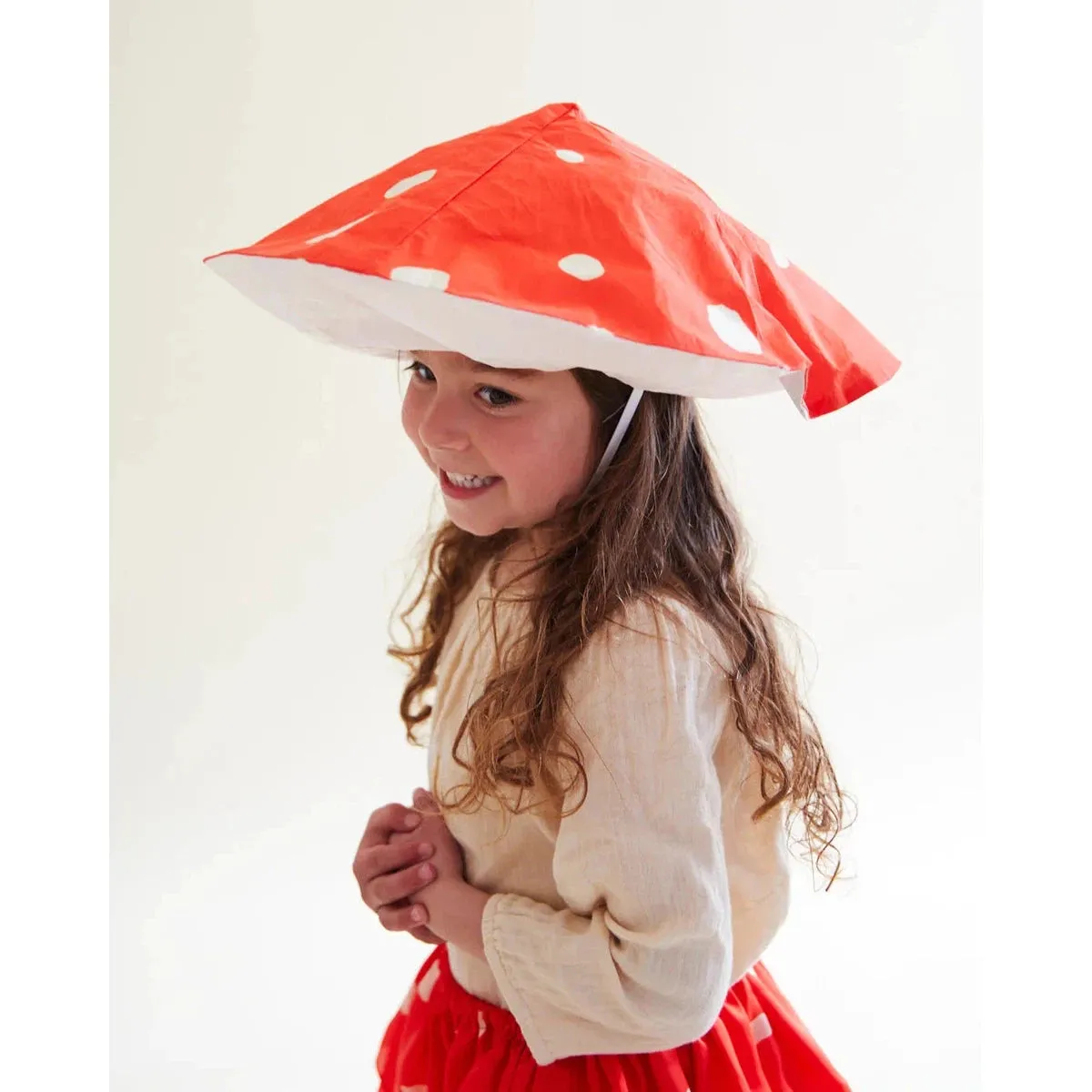 Sarah's Silks mushroom hat