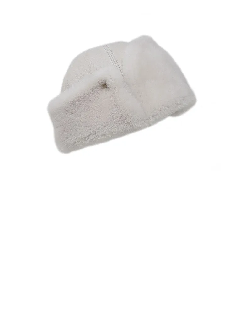 Shearling Beanie in Multiple Colors