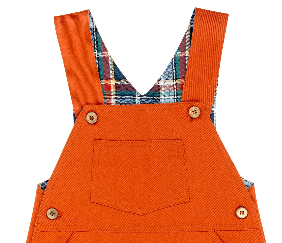 Skirt Overall - Orange