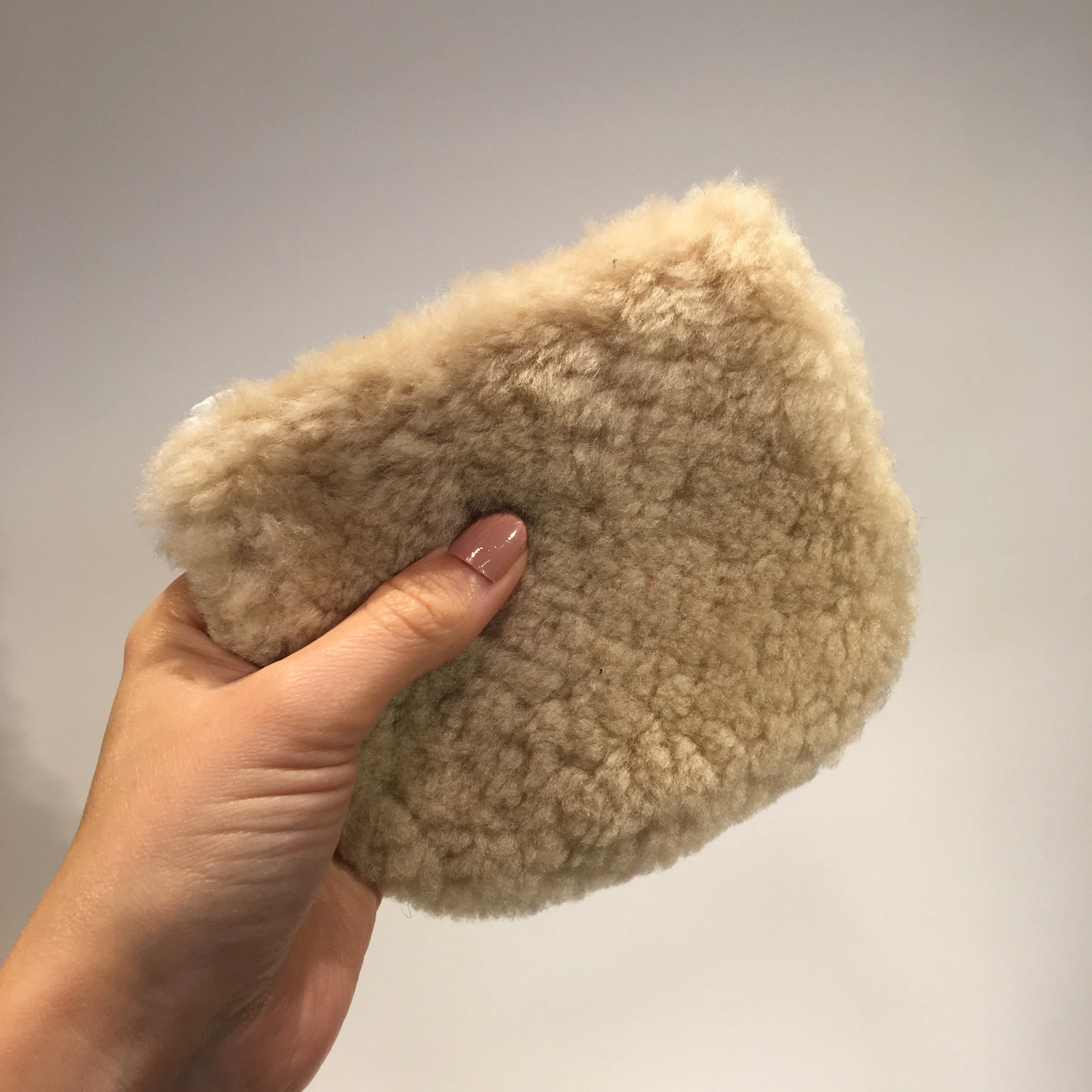 Small Recycled Shearling Pouch