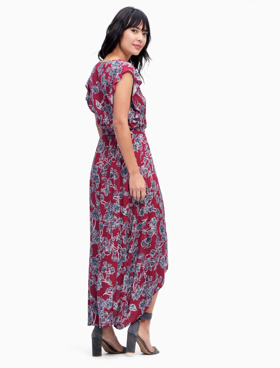 Splendid - Wrap Dress Style Beet Red